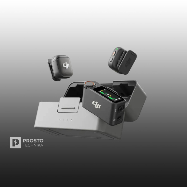 Микрофон DJI Mic 3 (2 TX + 1 RX + Charging Case)
